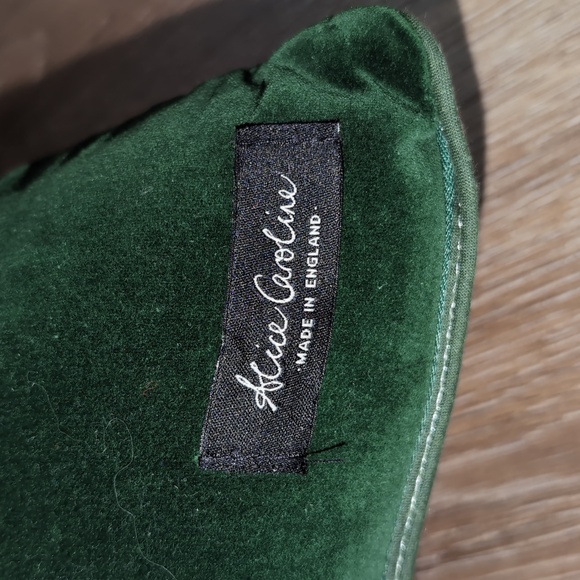 Alice Caroline Made w/Liberty Fabrics Throw Pillow - Picture 4 of 6